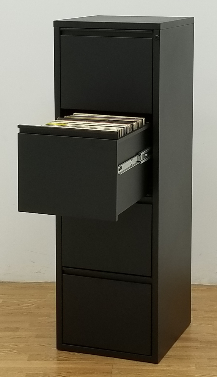 4-Drawer Vinyl LP Storage Cabinet - $950.00