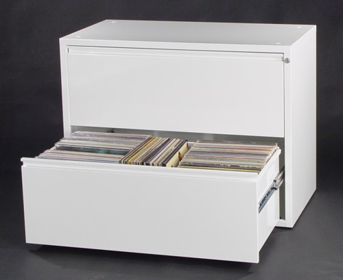 2-Drawer Vinyl LP Storage Cabinet - $650.00