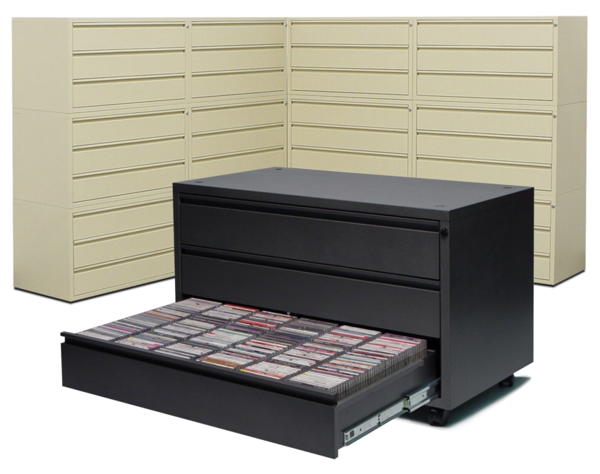 Cd Storage Cabinets Dvd Storage Cabinets And Blu Ray Storage Cabinets In Metal Locking Drawers For Home Or Office